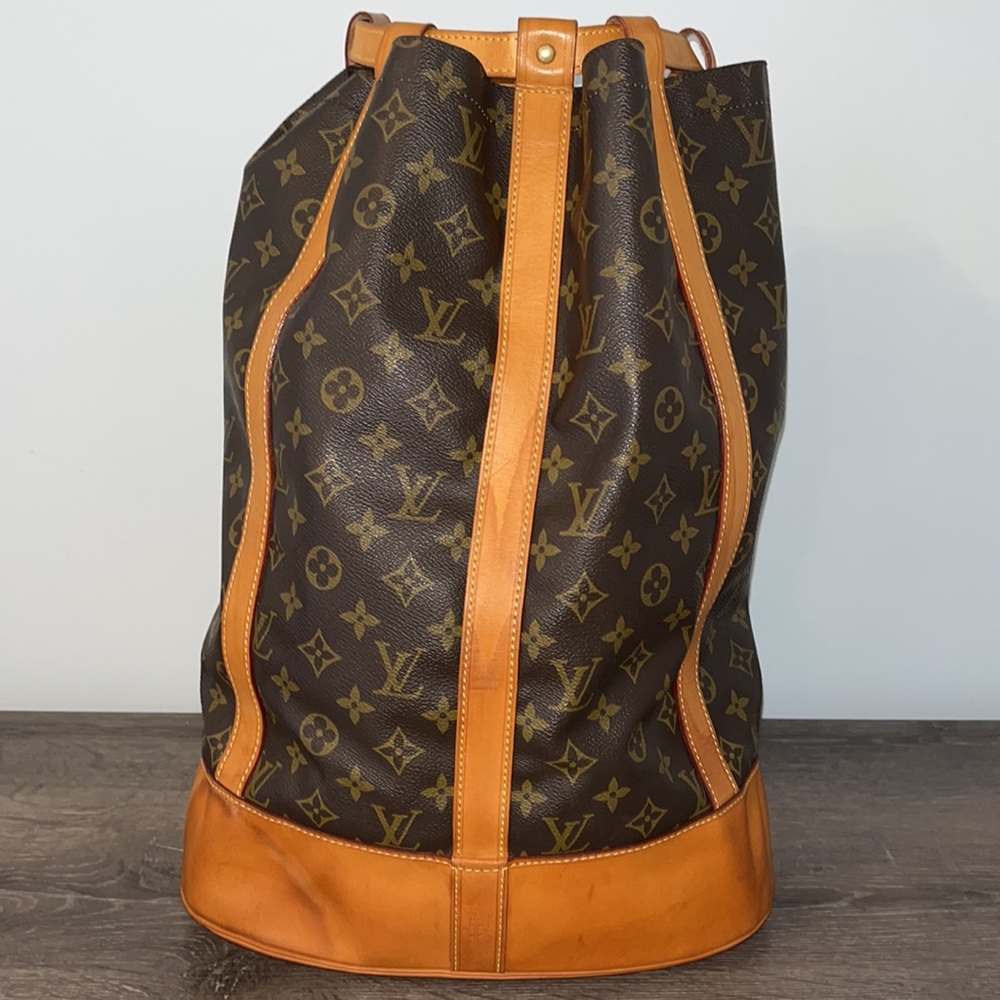 AUTHENTIC Louis Vuitton Monogram Randonnee GM
